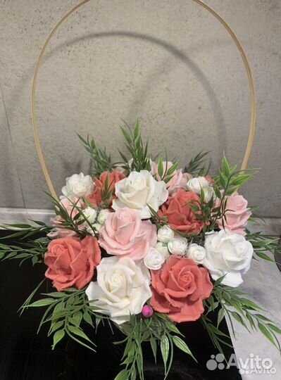 Мыльные розы букеты