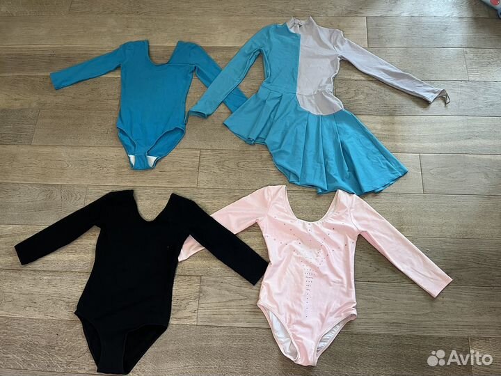 Гимнастические купальники/юбки/балетки