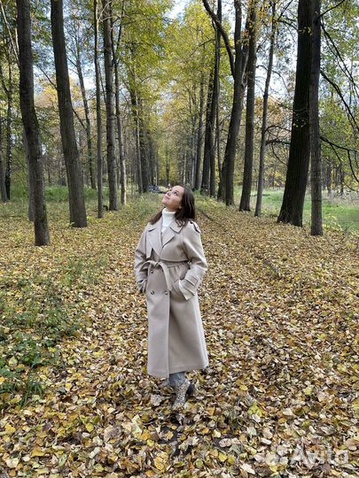 Пальто-тренч женское