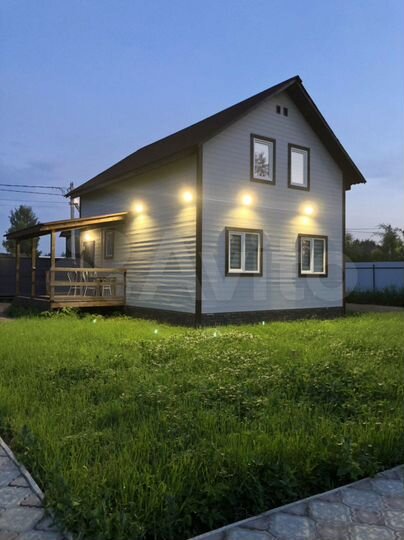 Коттедж 111 м² на участке 10 сот.