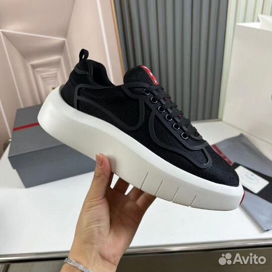 Мужские кеды prada