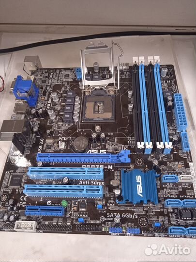 Материнская плата asus p8b75-m сокет 1155