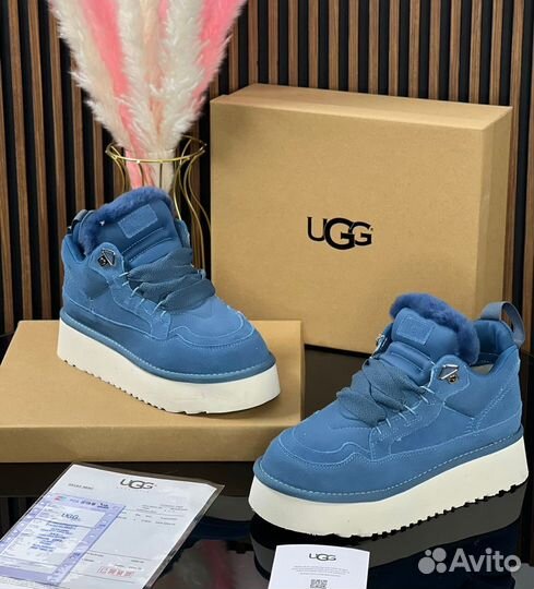 Кроссовки UGG Lowmel с мехом Угги