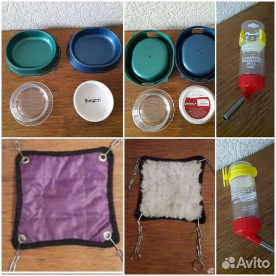 Товары для грызунов Колесо Домик Гамак Поилка