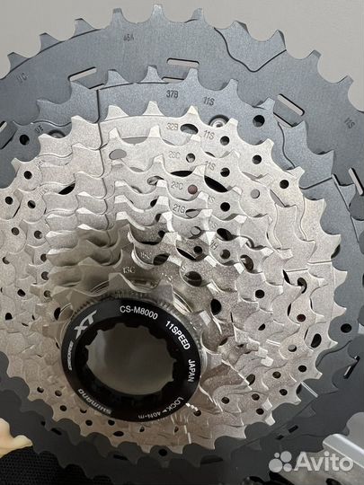 Кассета shimano xt 11-46, 11s