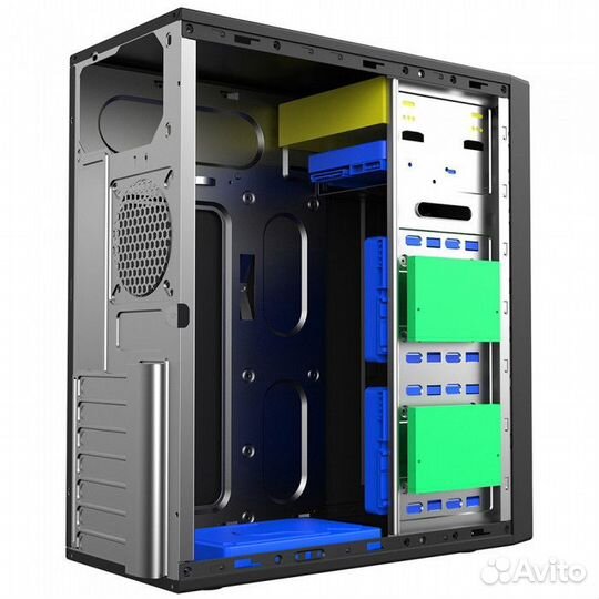 Корпус Foxline FL-301 Black FL-301-FZ450R