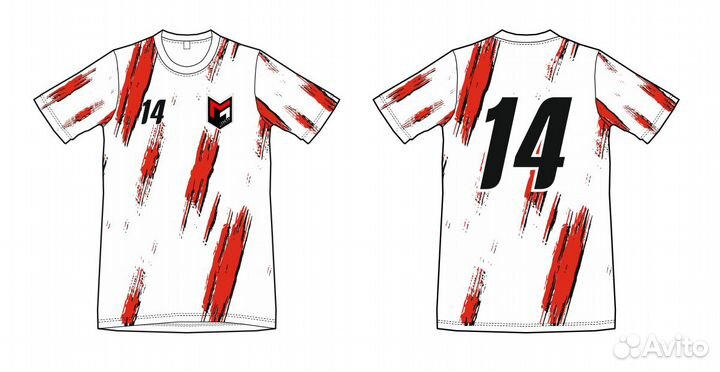 Разработка дизайна футбольной/хоккейной формы