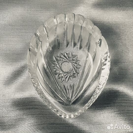 Хрустальная менажница