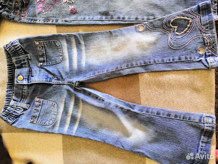 Детские вещи пакетом для девочек 104 110