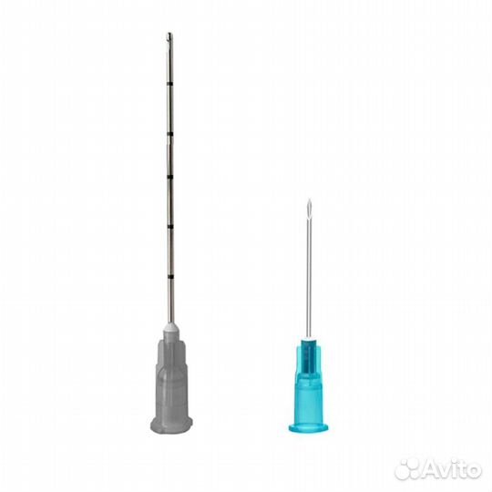 Канюля 22G*70 мм с иглой 21G 