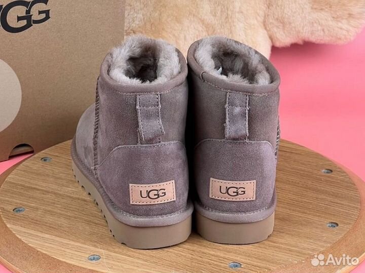 Угги женские Ugg Classic Mini II Cappuccino