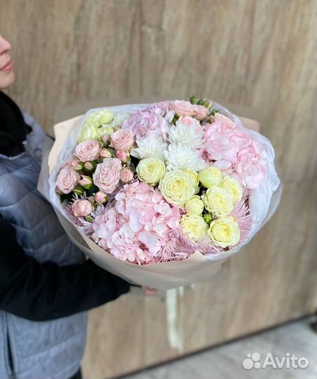 Цветы гортензии Букет цветов и Доставка цветов