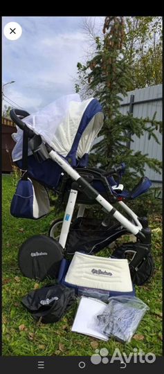 Прогулочная коляска новая