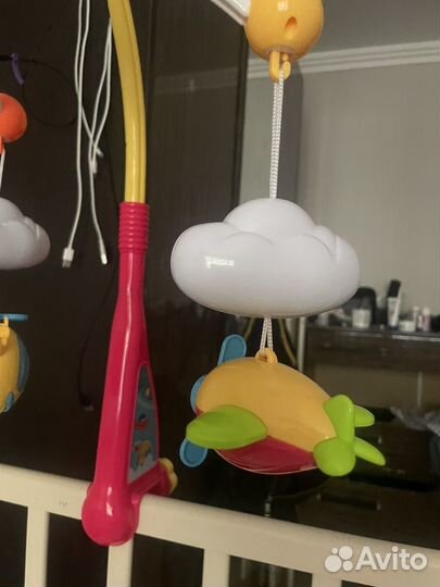 Мобиль музыкальный детский на кроватку