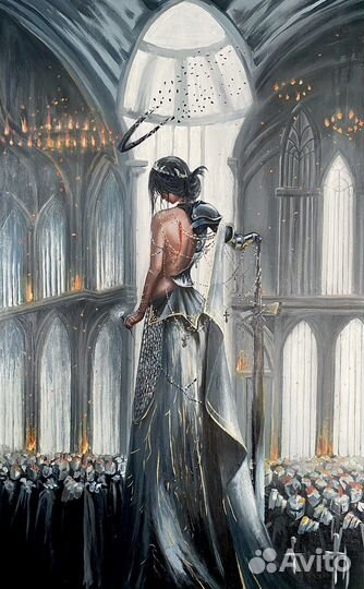 Картина маслом на холсте