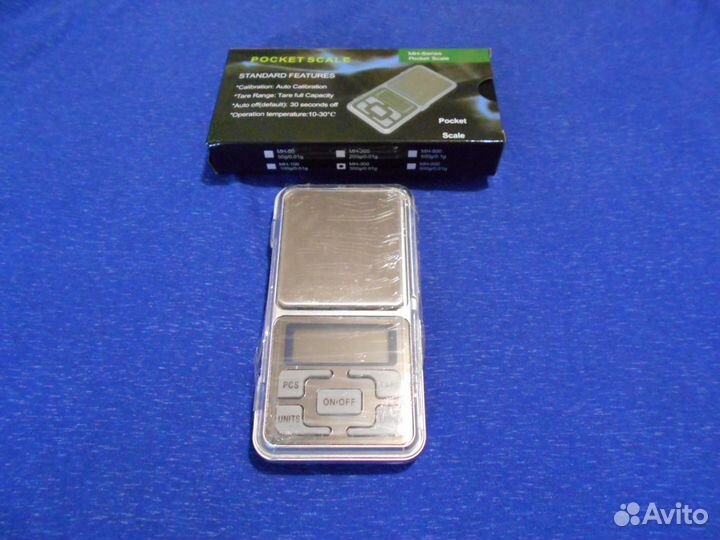 Весы ювелирные с батарейками, 0,01гр\300гр