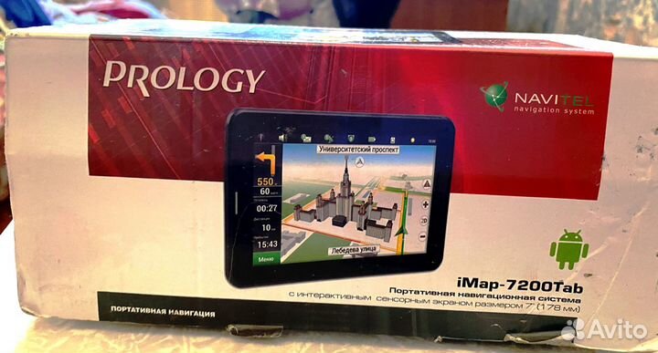 Автомобильный GPS-навигатор prology imap-7200 TAB