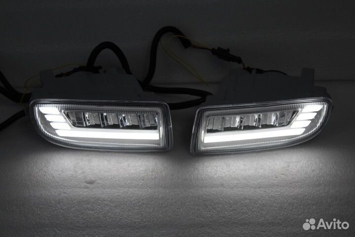 Land Cruiser 100 LED Туманки диодные дхо X3YD9