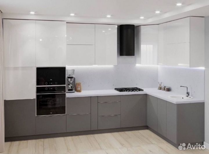 Кухни белая эмаль артикул 23922