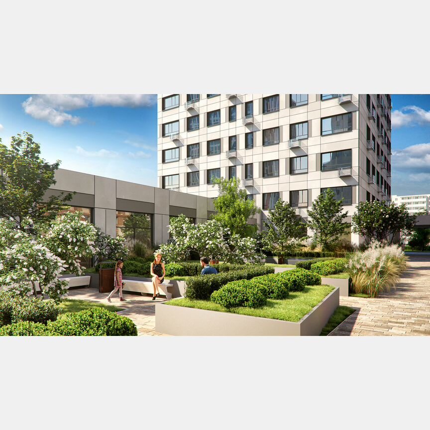 2-к. квартира, 53,7 м², 4/25 эт.