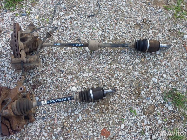 Привод полуось опель корса д