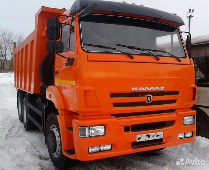 Бампер на Камаз 6520 рестайлинг широкий