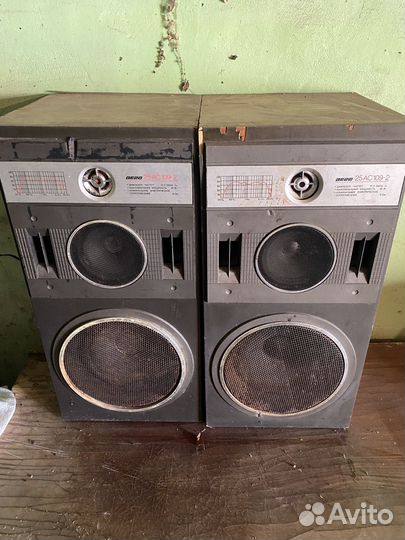 Колонки вега 25ас 109 2