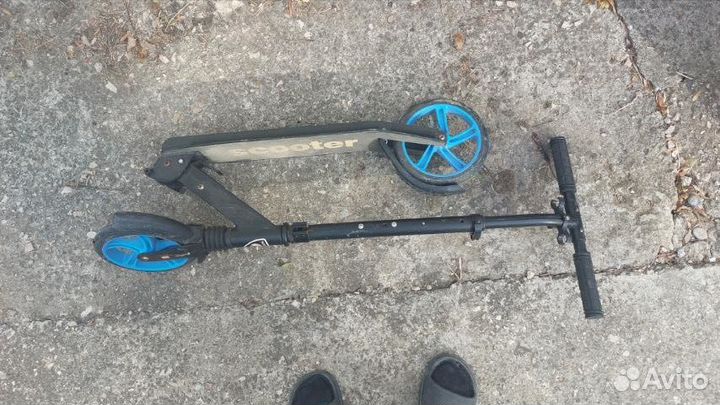 Самокат детский бу. Скейт в подарок (Орловка)