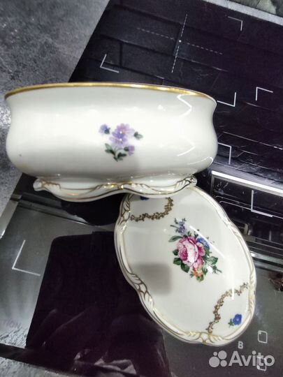 Шкатулка, бонбоньерка Ильменау Германия