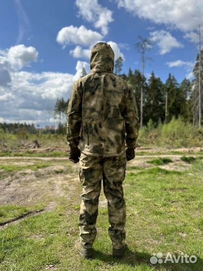 Тактический костюм Softshell мох