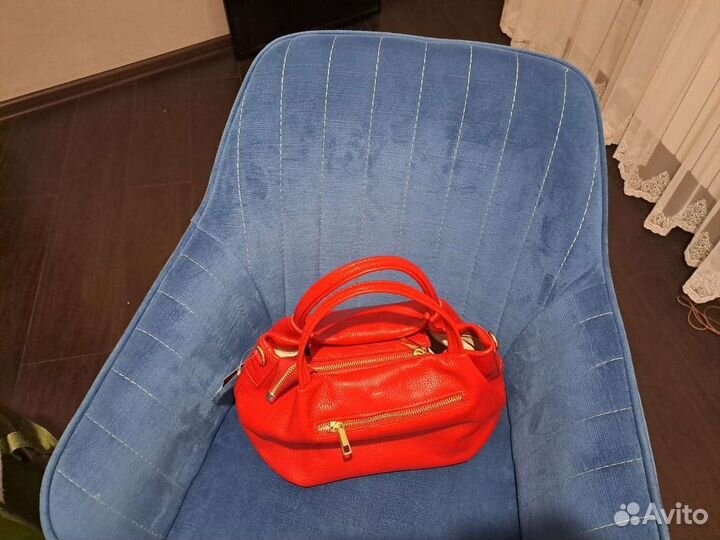 Сумка женская натуральная кожа италия