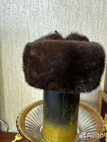 Мужская шапка норка