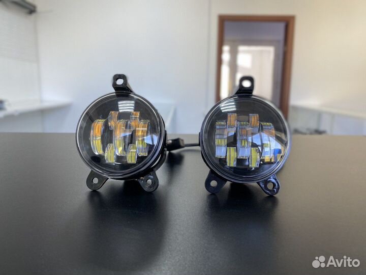 Светодиодные птф 2 режима 70W LED приора,Газель