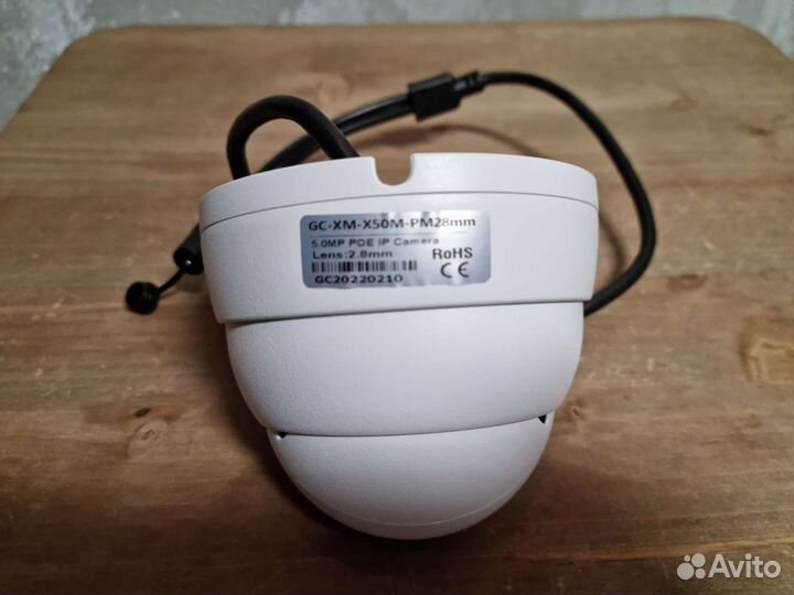 Камера видеонаблюдения 5мп POE