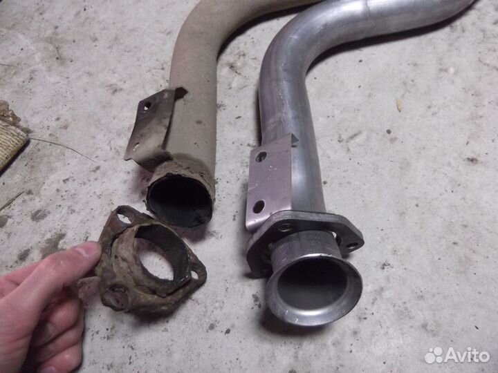 Замена трубы глушит. MB GLE 2023-н.в