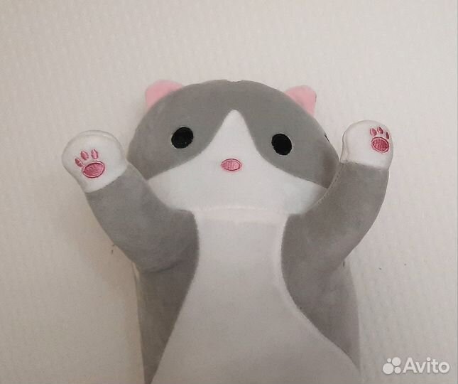 Плюшевая игрушка кот-батон