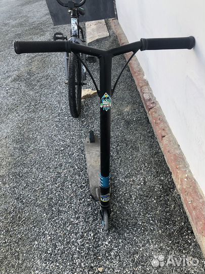 Трюковой бмх и самокат