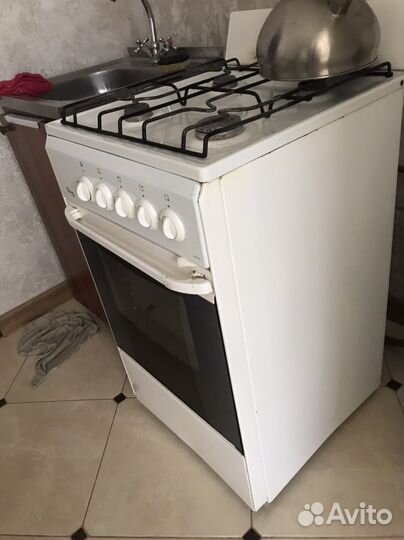 Газовая печка с духовкой