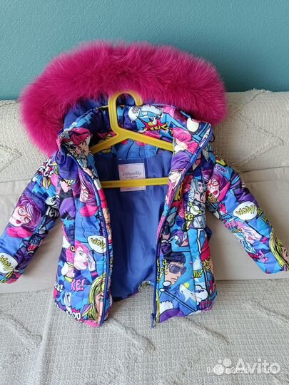 Куртка демисезонная для девочки 92