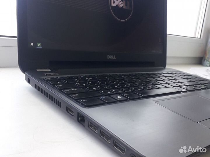 Ноутбук Dell inspiron/i5 4gen/ati 8670m/ssd+hdd