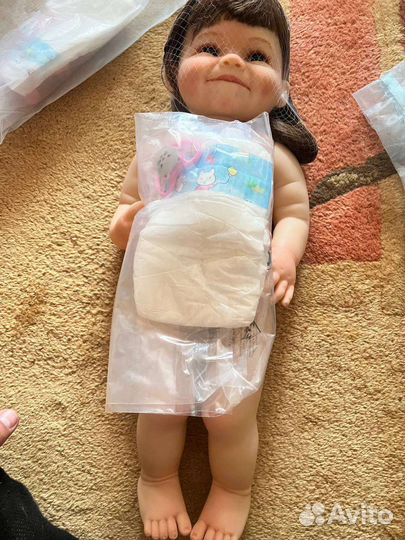 Кукла Реборн 55см (можно купать)