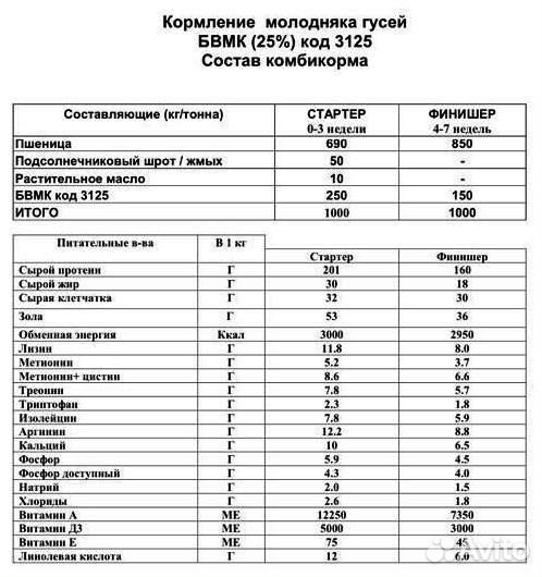 Мегамикс бвмк 25 проц. для с/х птицы, премиксы