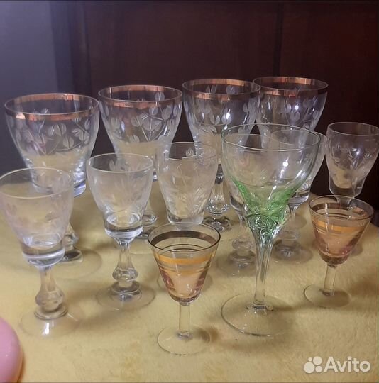 Бокалы и рюмки СССР