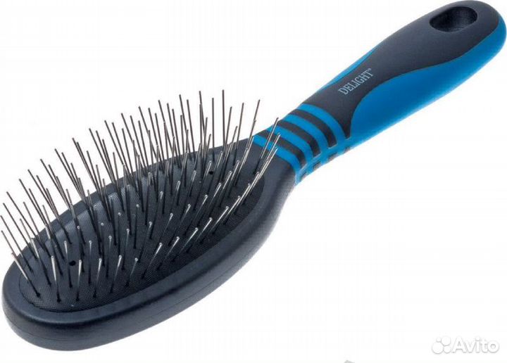 Щетка delight 5310М массажная, средняя, металличес