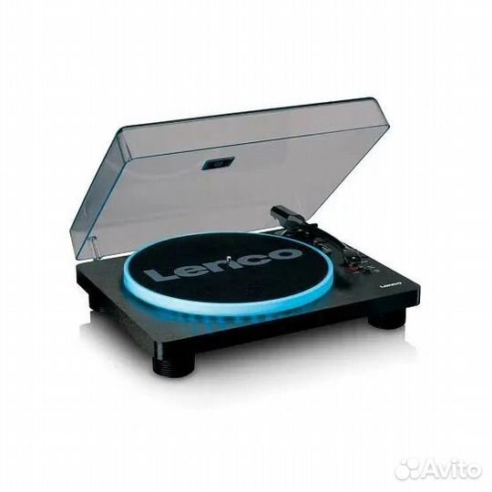 Виниловый проигрыватель Lenco LS-50 Black LED
