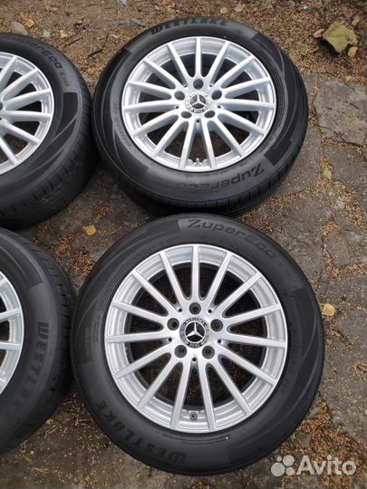 Колеса r16 5/112 mercedes ориг летние