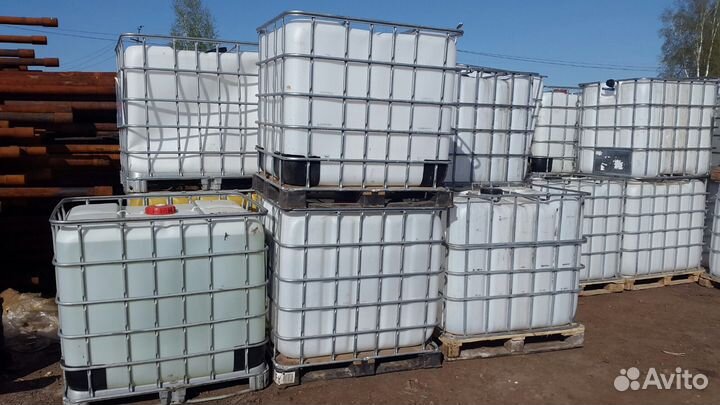 Еврокубы кубовые бочки 1000л