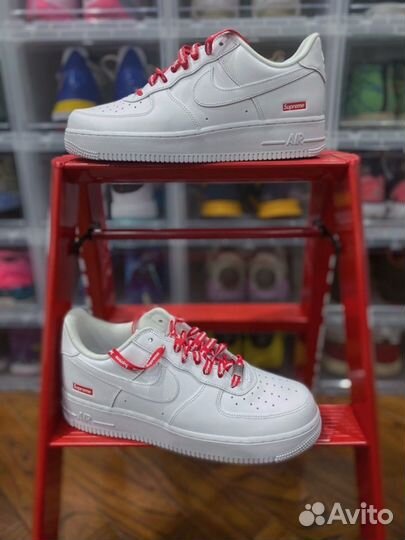 Nike air force supreme white оригинал