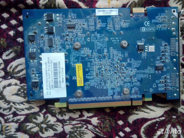 Видеокарта geforce 7600gt