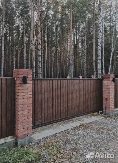 Откатные ворота 